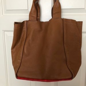 GAP Brown Leather Tote